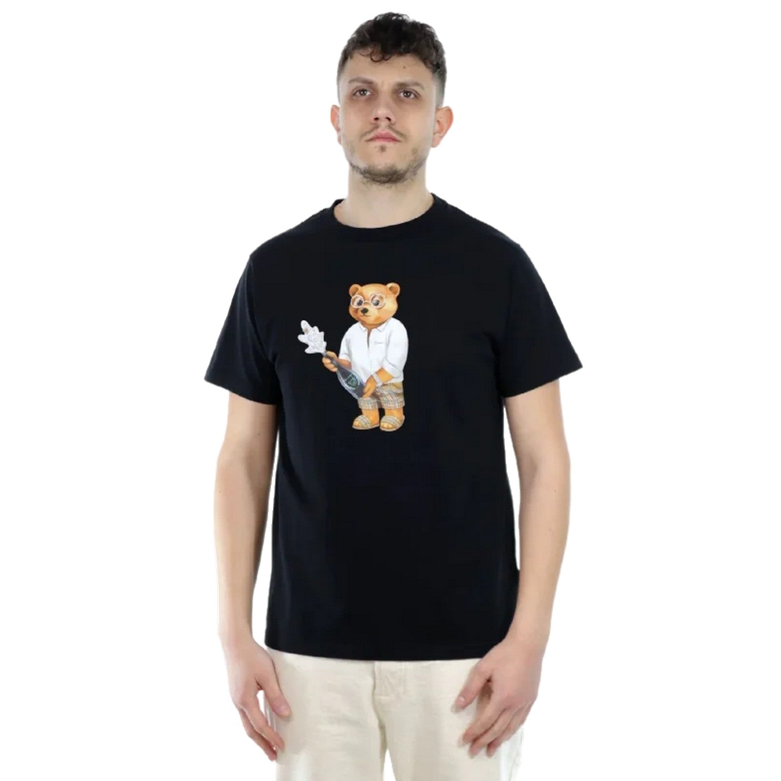 T-shirt Uomo Baron Filou - Filou 114 Organic T Shirt - Nero