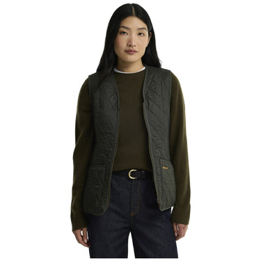 Gilet Donna Barbour - Fleece Betty Liner - Verde