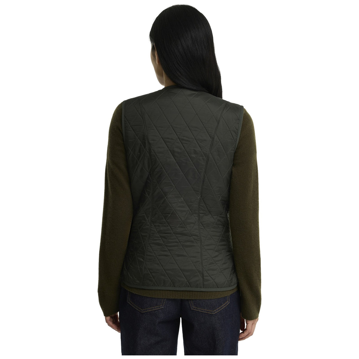 Gilet Donna Barbour - Fleece Betty Liner - Verde