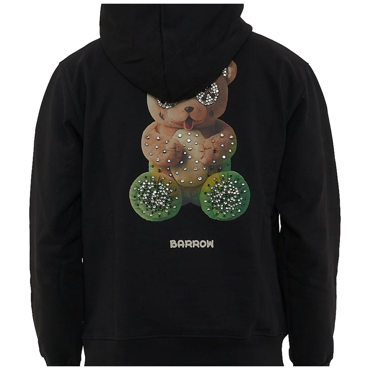 Felpe con cappuccio Unisex Barrow - Jewel Edition Hoodie Unisex F6BWUAHS045 - Nero