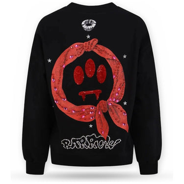 Felpe senza cappuccio Unisex Barrow - Jewel Edition Sweatshirt Unisex F6BWUASW055 - Nero