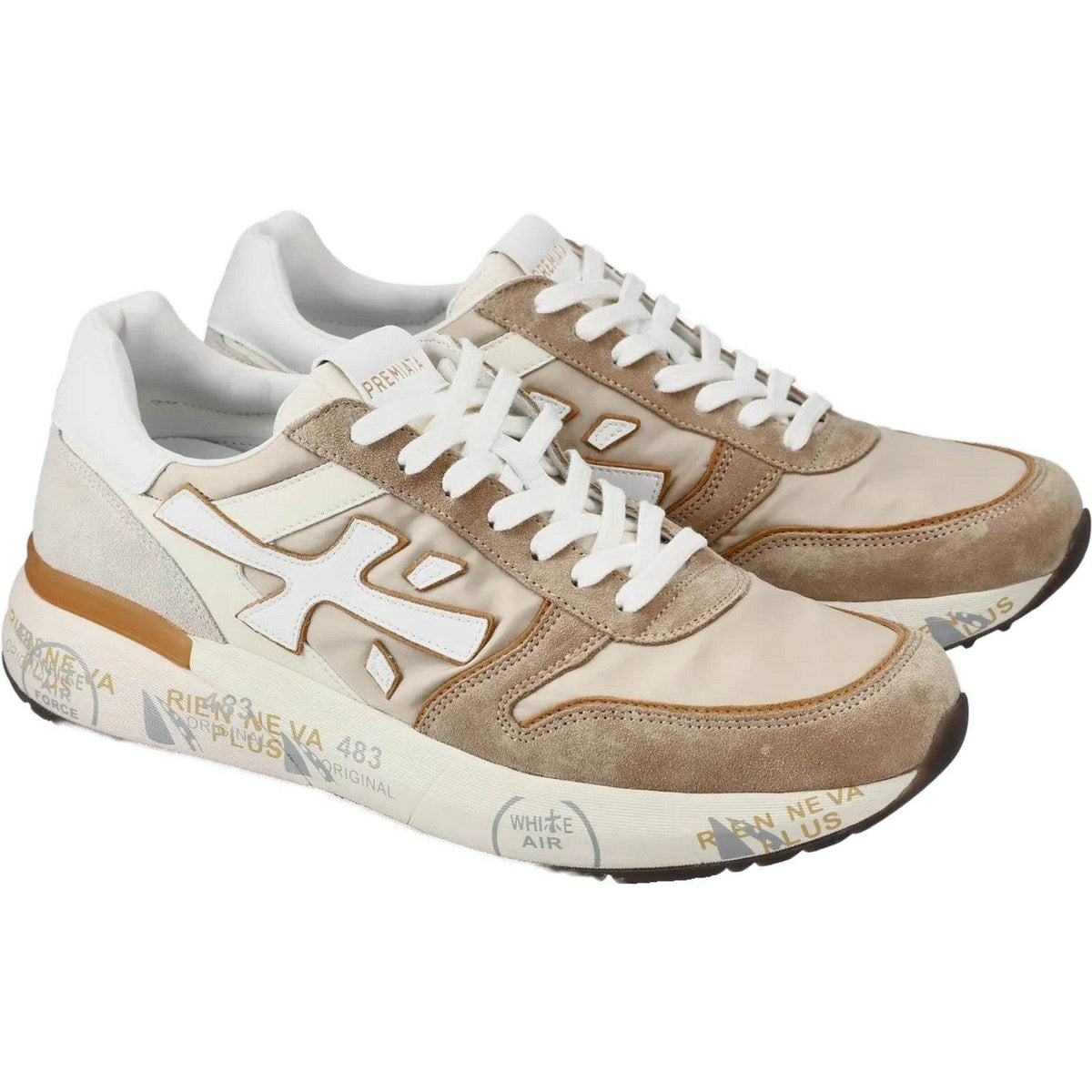 Sneaker Uomo Premiata - Mick - Marrone-Gianni Foti