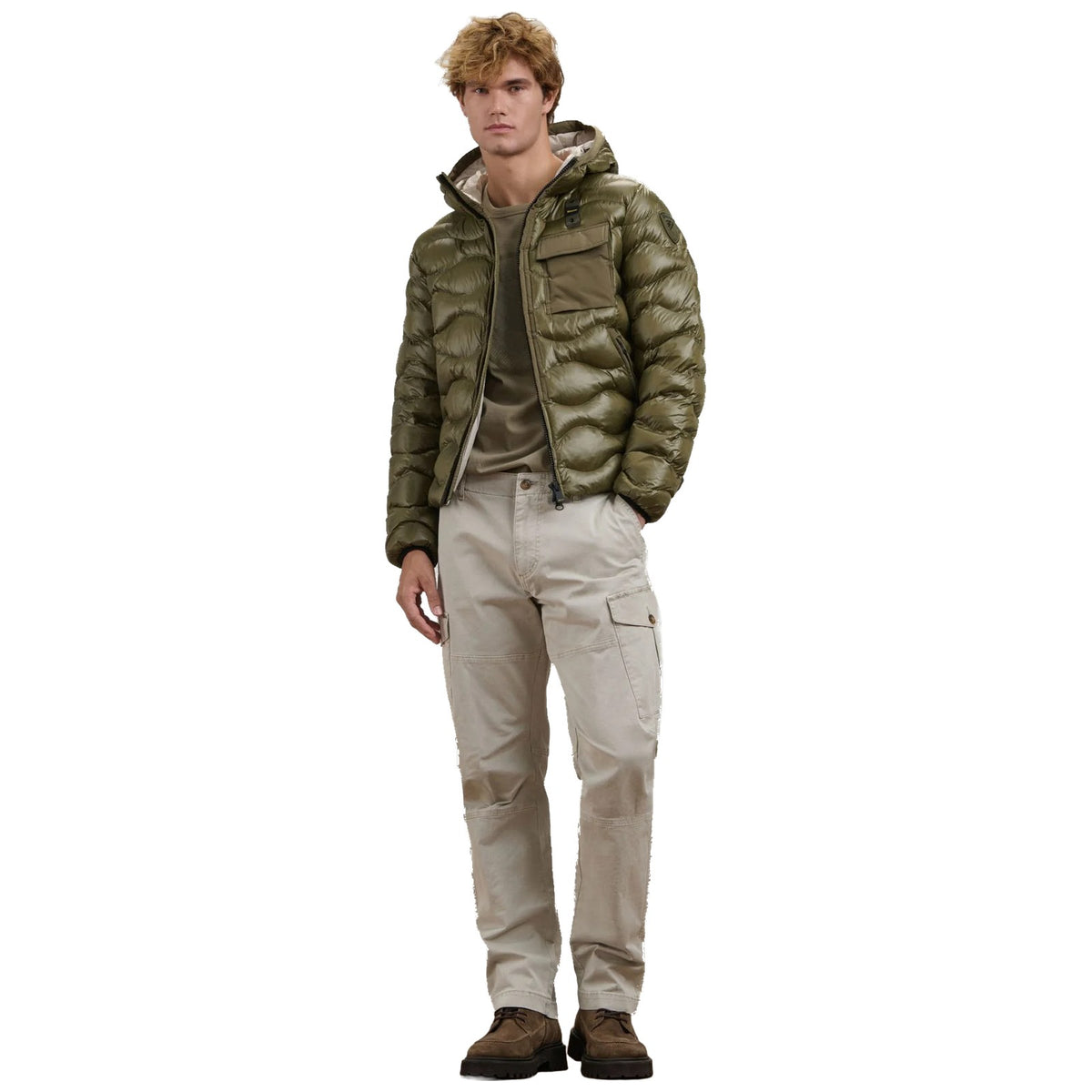 Giubbini Uomo Blauer - Bryant - Oliva Scuro