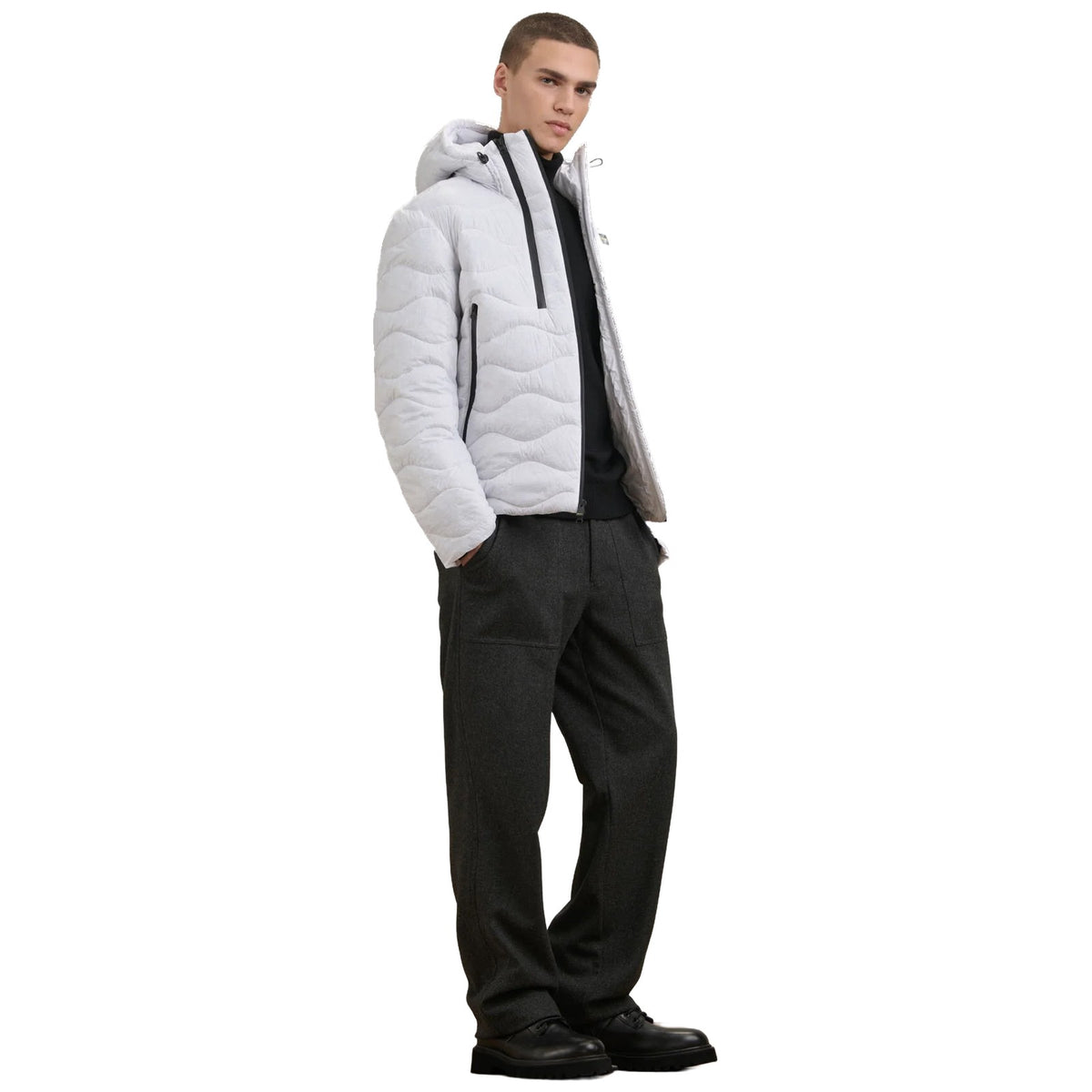 Giubbini Uomo Blauer - Capital - Bianco Ottico