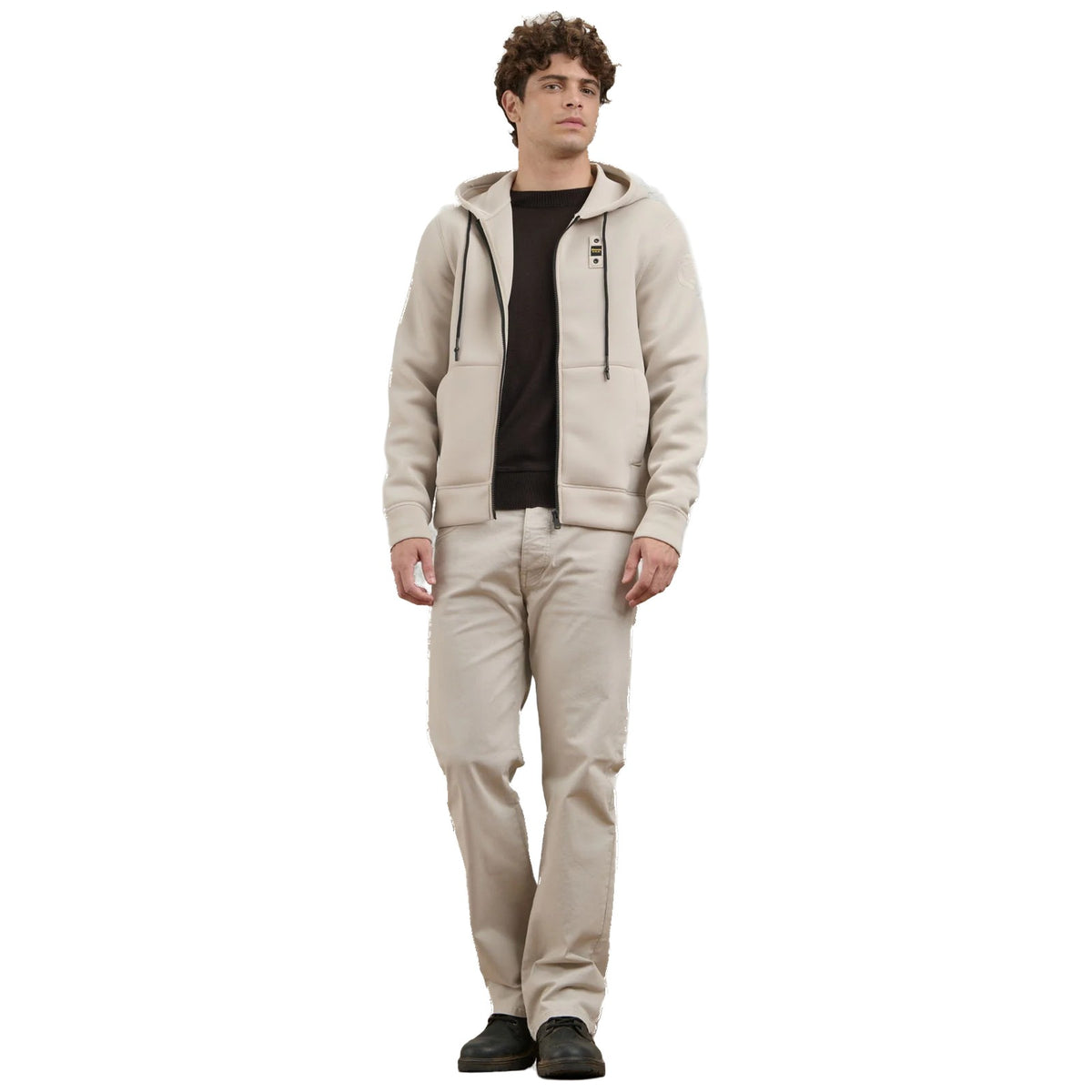Felpe con cappuccio Uomo Blauer - Colby - Grigio Nebbia