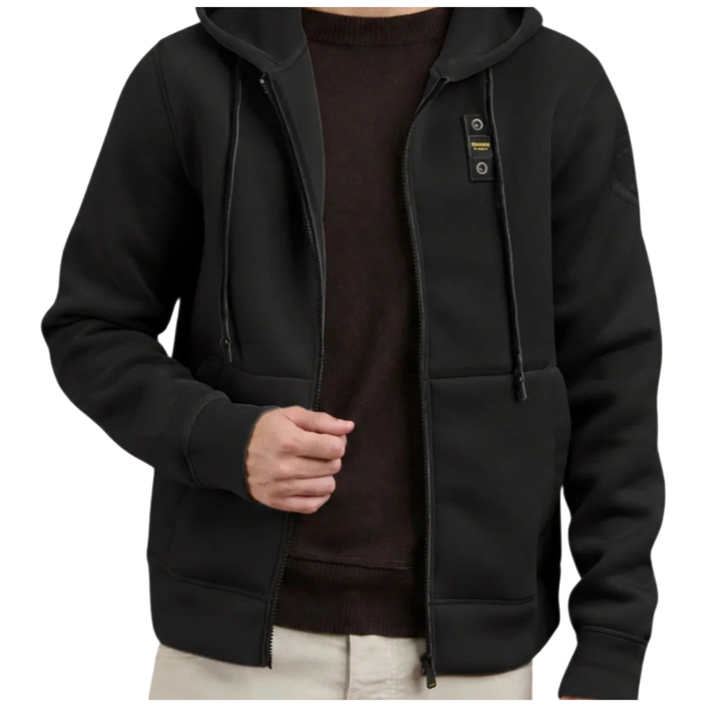 Felpe con cappuccio Uomo Blauer - Colby - Nero