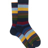 Calze Uomo Gallo - Calza Uomo Corta Riga Multicolor - n.d.