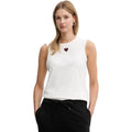 Canotte e top Donna Pinko - Casimiro Canotta Jersey Di Cot - Bianco