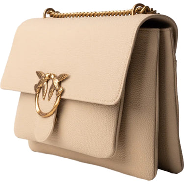 Borse a mano Donna Pinko - Love One Soft Big Pelle Bottal - Beige di Pinko su Gianni Foti