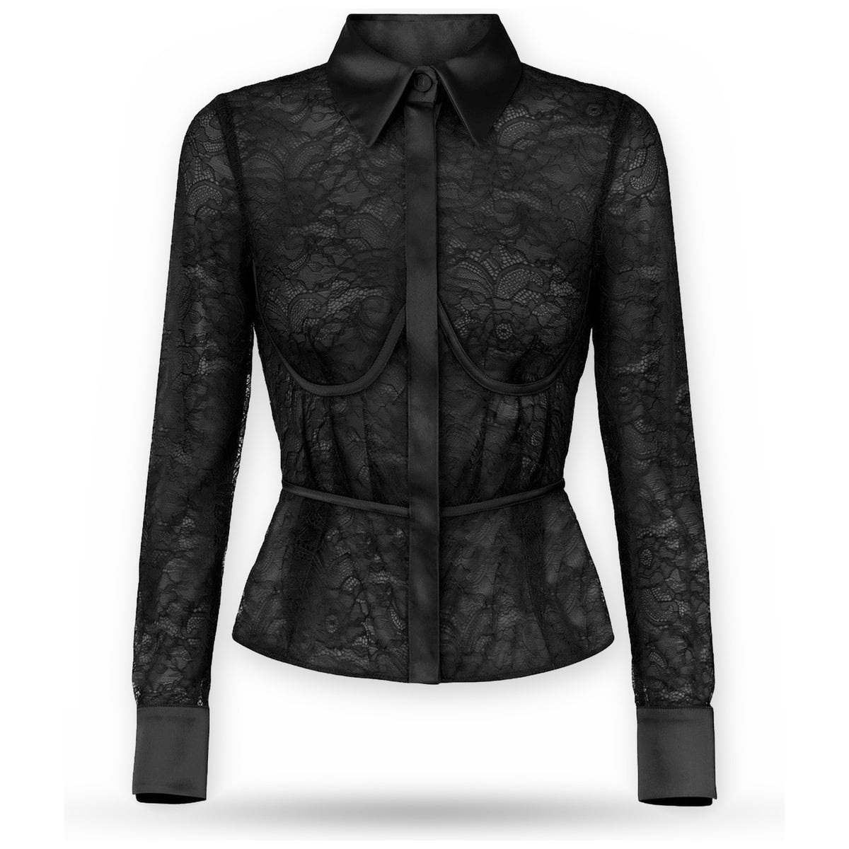 Camicie Donna Elisabetta Franchi - Camicia CA17966E2 - Nero