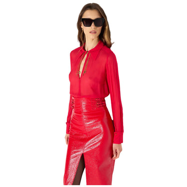 Camicie Donna Elisabetta Franchi - Camicia CA19466E2 - Rosso