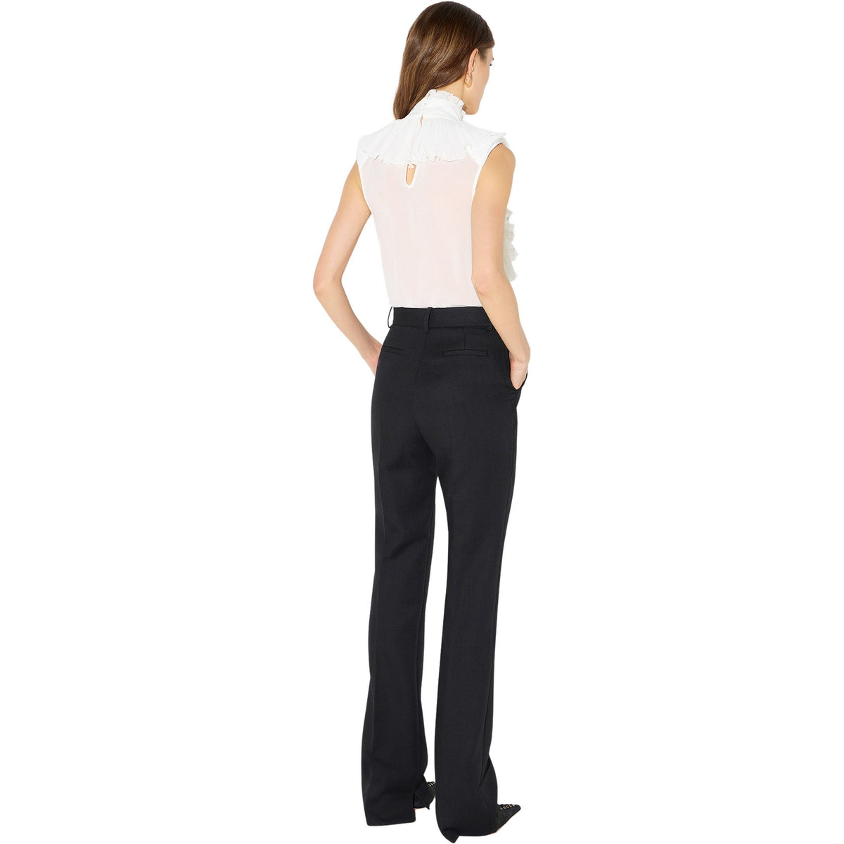Body Donna Elisabetta Franchi - Camicia a body CB01067E2 - Avorio