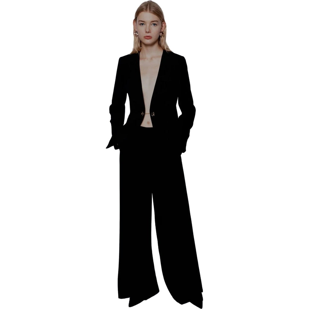 Pantaloni Donna Emme - Pantalone lungo - Nero-Gianni Foti