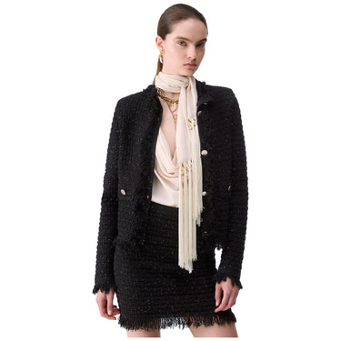 Giacche Donna Liu Jo - Ecs Giacca Maglia M/L Fitted - Nero