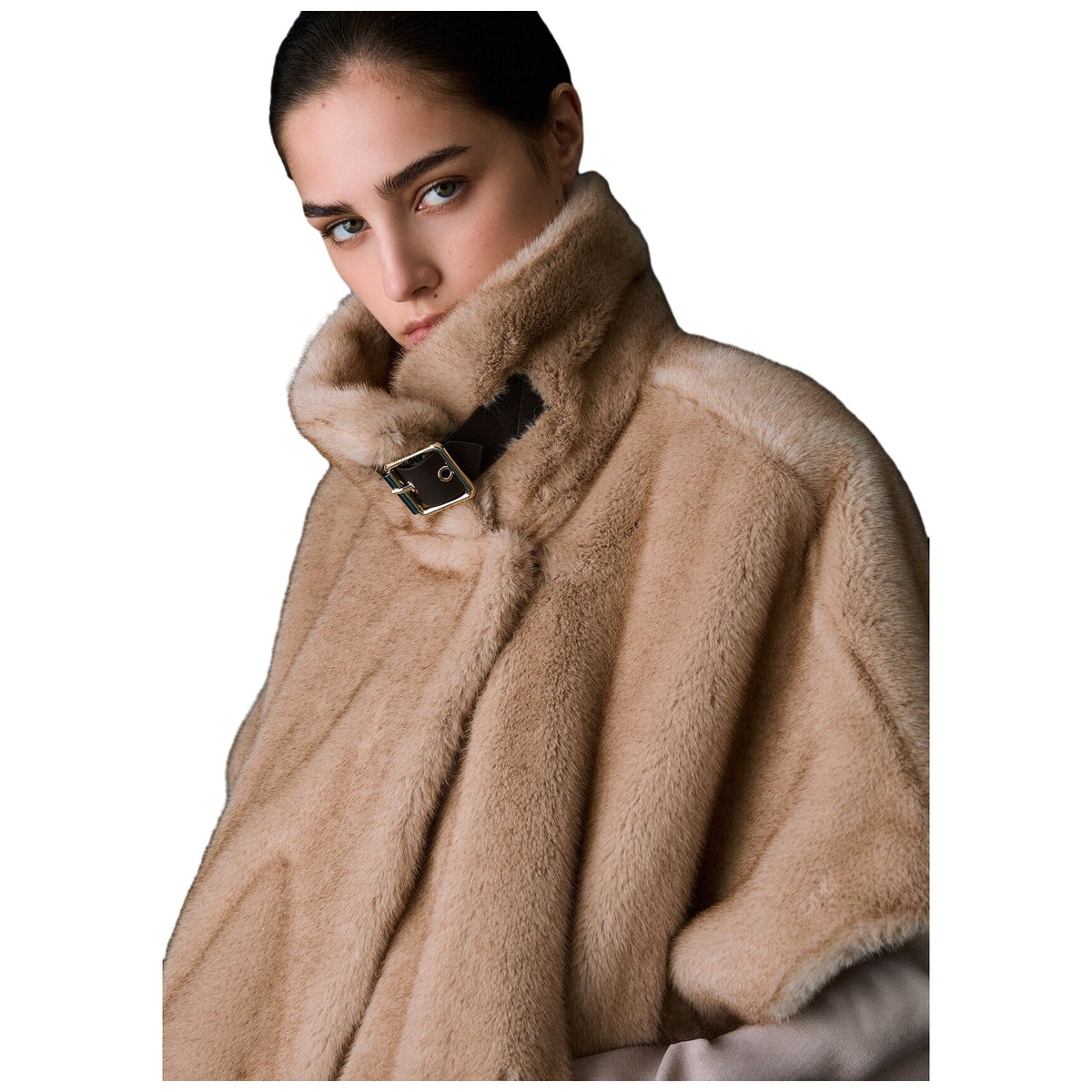 Giacconi Donna Liu Jo - Cappa In Ecopelo Sintetico - Beige