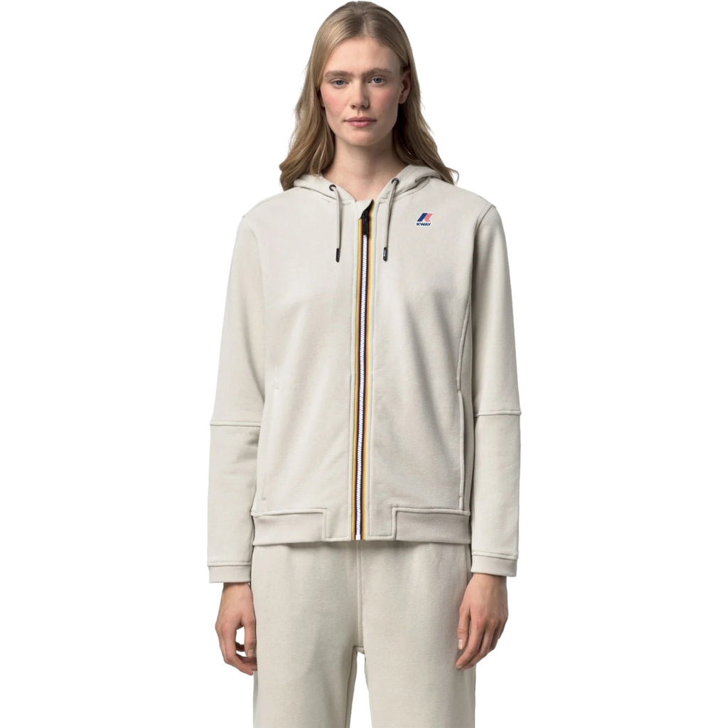 Giacche Uomo K-Way - Prosper Poly Cotton - Beige-Gianni Foti