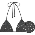Reggiseni Donna Mc2 Saint Barth - Woman Thin Triangol Top - Grigio Scuro
