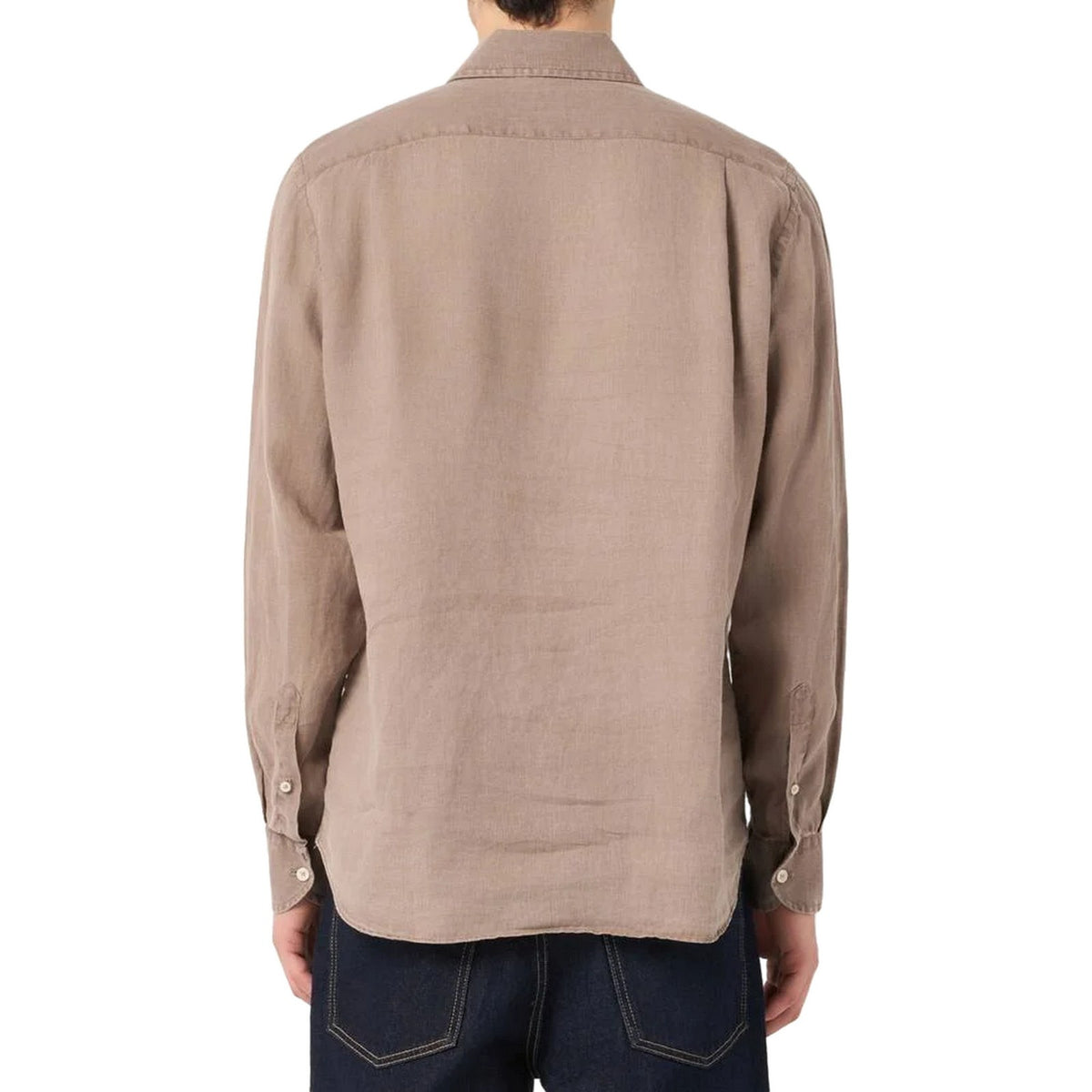Camicie casual Uomo Mc2 Saint Barth - Shirt With Internal Facings - Marrone