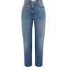 Pantaloni Donna Elisabetta Franchi - Pantalone mod. jeans - Blu