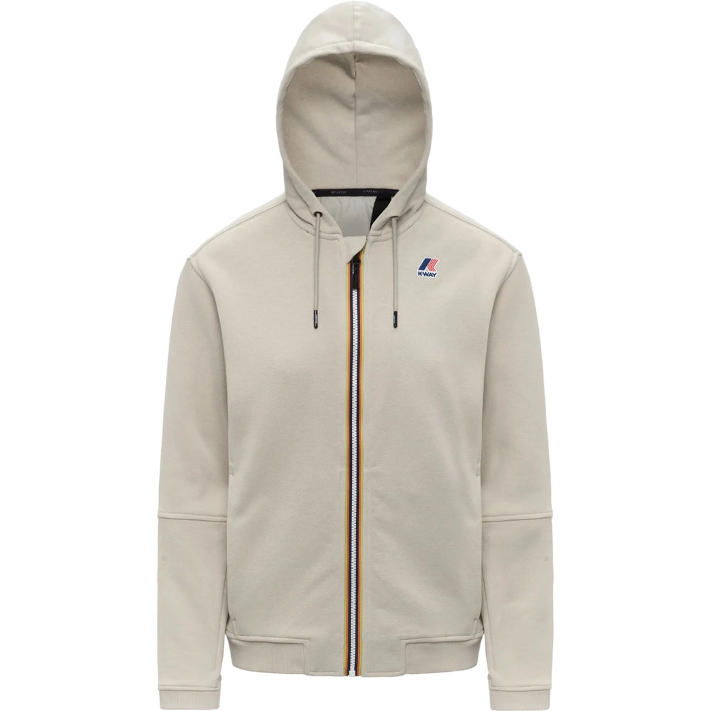 Giacche Uomo K-Way - Prosper Poly Cotton - Beige-Gianni Foti