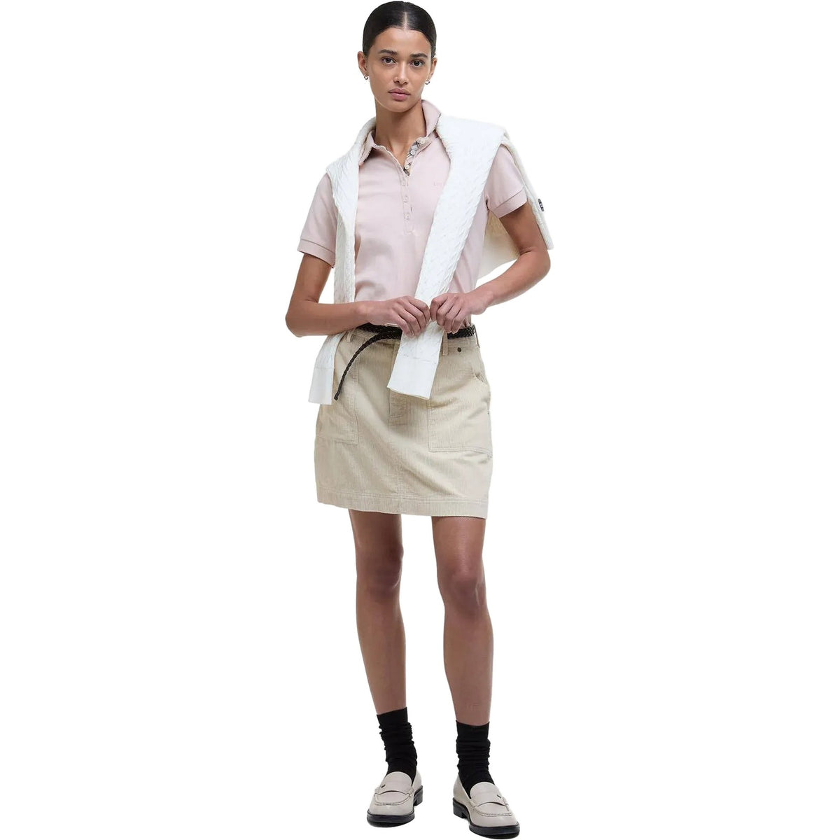 Canotte e top Donna Barbour - Portsdown Top - Rosa-Gianni Foti