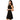 Vestiti casual Donna Twinset - Abito Corto In Maglia Smanicato Mix Punti - Nero di Twinset su Gianni Foti