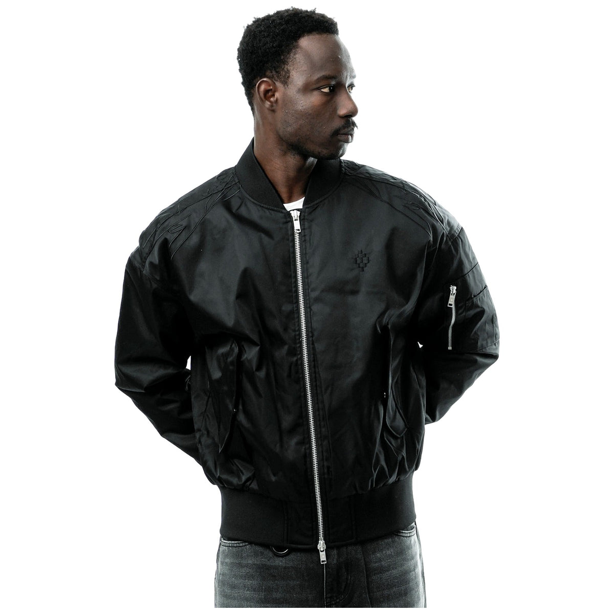 Giubbotti Uomo County of Milan - Nylon Bomber Man F6CMMABO008 - Nero