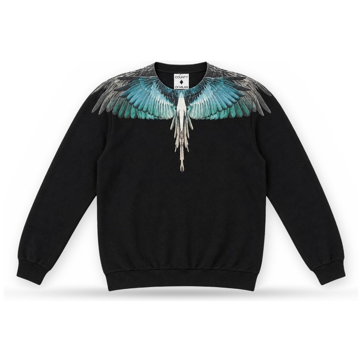 Felpe senza cappuccio Uomo County of Milan - Sweatshirt Man F6CMMASW055 - Nero