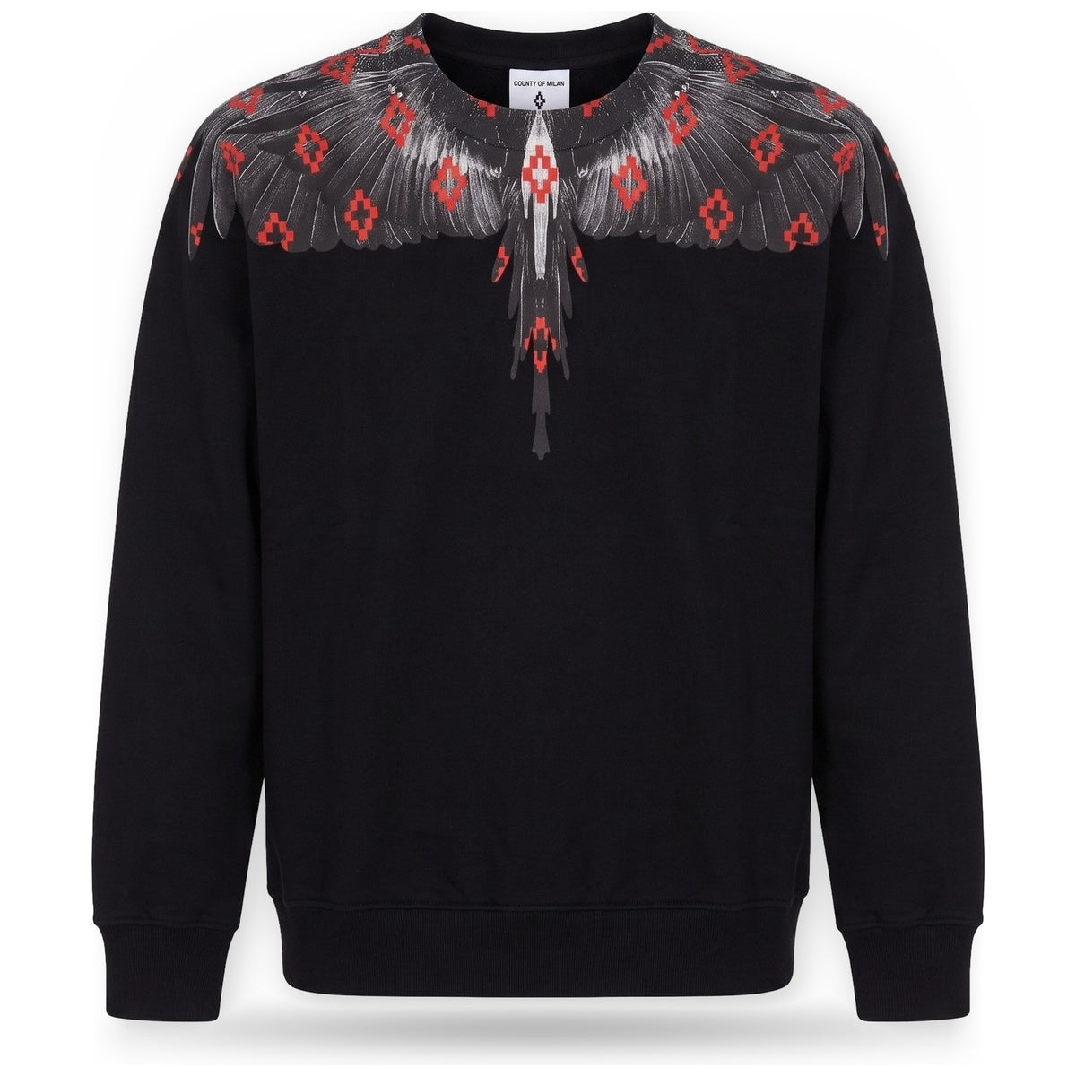 Felpe senza cappuccio Uomo County of Milan - Sweatshirt Man F6CMMASW068 - Nero