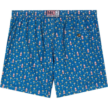Pantaloncini e calzoncini Uomo Mc2 Saint Barth - Ultralight Stretch Swim Short - Azzurro