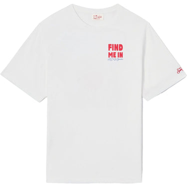 T-shirt Uomo Mc2 Saint Barth - Man Oversize T-Shirt - Bianco di Mc2 Saint Barth su Gianni Foti