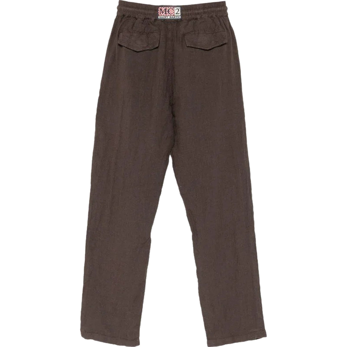 Pantaloni Uomo Mc2 Saint Barth - Pant With Colisse - Marrone