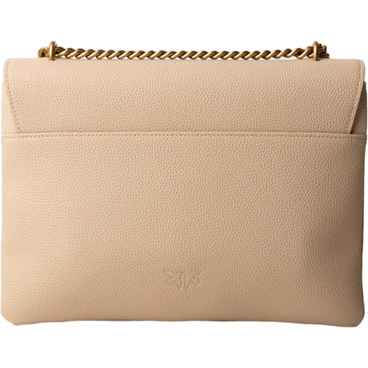 Borse a mano Donna Pinko - Love One Soft Big Pelle Bottal - Beige