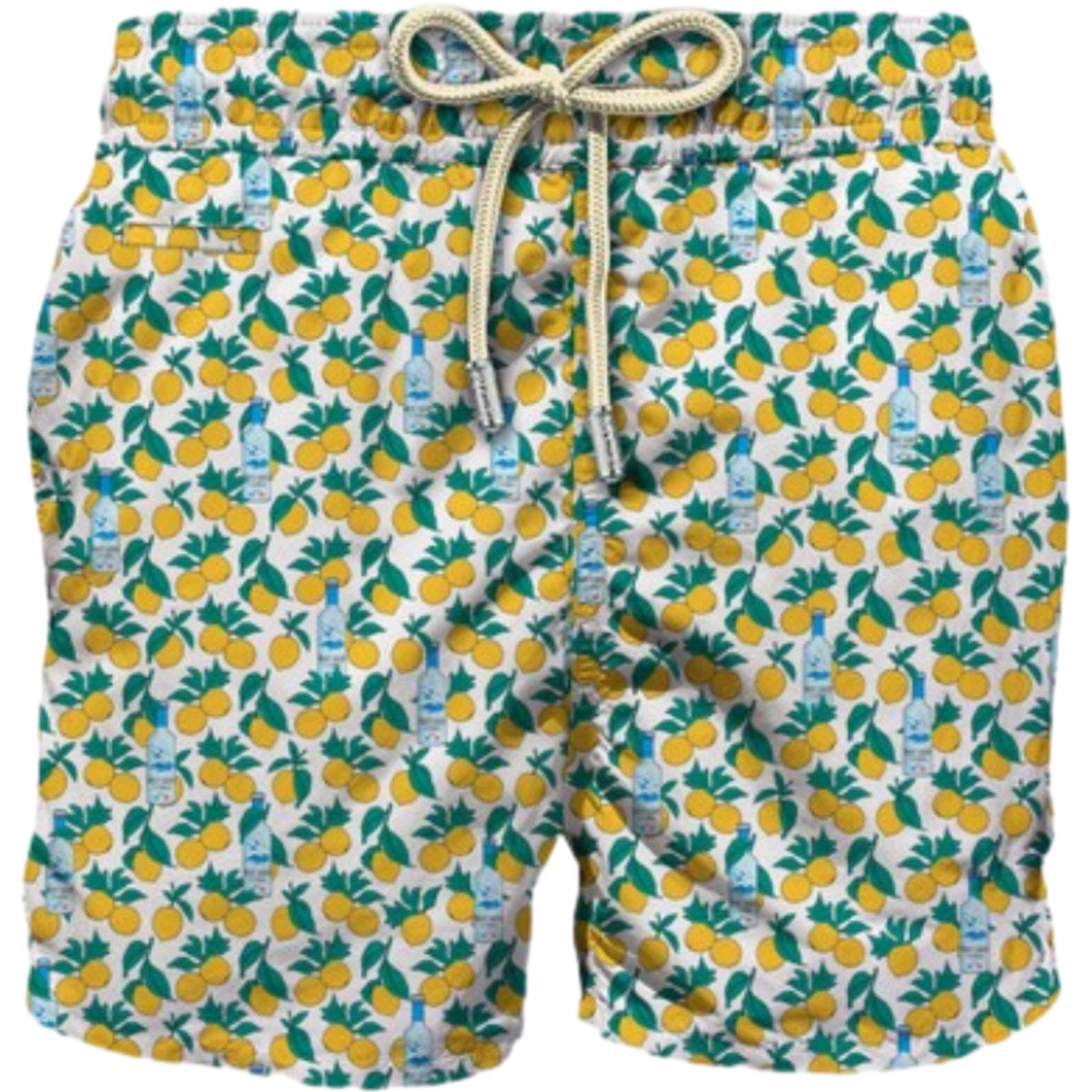 Pantaloncini e calzoncini Uomo Mc2 Saint Barth - Lighting Micro Fantasy - Giallo