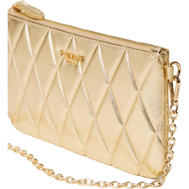 Pochette e Clutch Donna Twinset - Portatutto Trapuntato - Oro