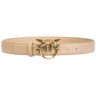 Cinture Donna Pinko - Love Berry H3 Belt Vitello Set - Beige