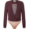 Bluse e camicie Donna Elisabetta Franchi - Camicia a body - Marrone