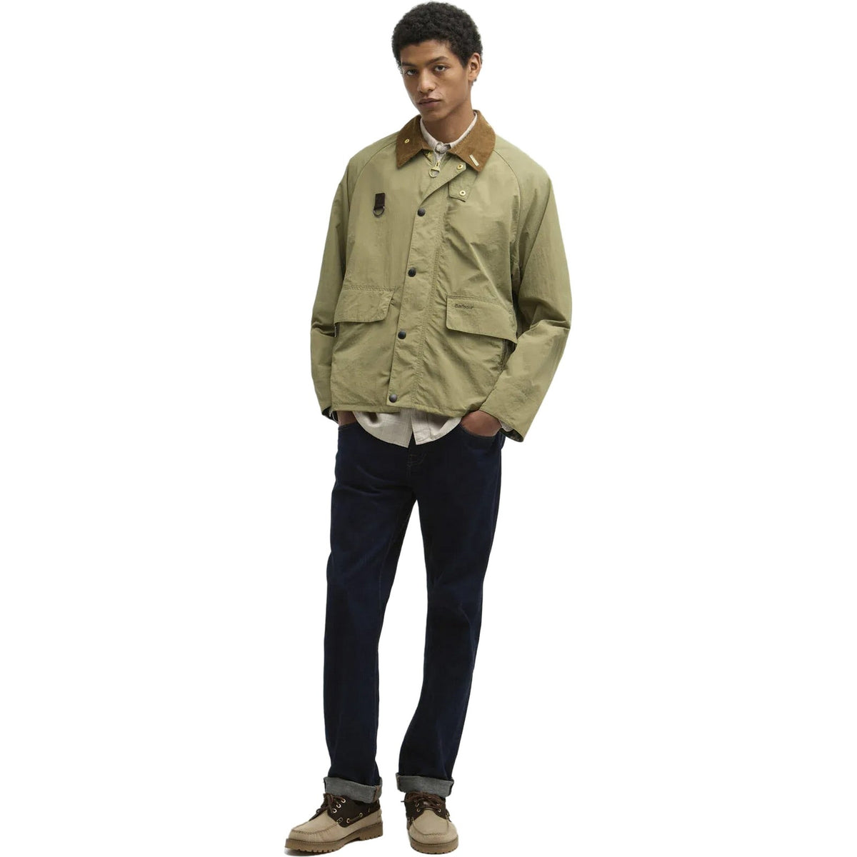 Giacche Uomo Barbour - Icons Spey Jacket - Verde-Gianni Foti