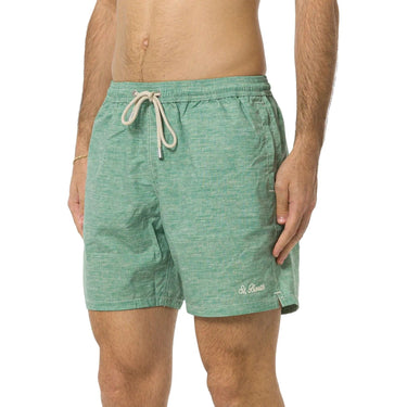 Pantaloncini e calzoncini Uomo Mc2 Saint Barth - Swim Short With Back Flap Pocket - Multicolore