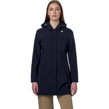 Giubbotti Donna K-Way - Mathy Bonded Jersey V - Blu-Gianni Foti