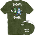 T-shirt Uomo Mc2 Saint Barth - Printed Tshirt Fade Dyed - Verde