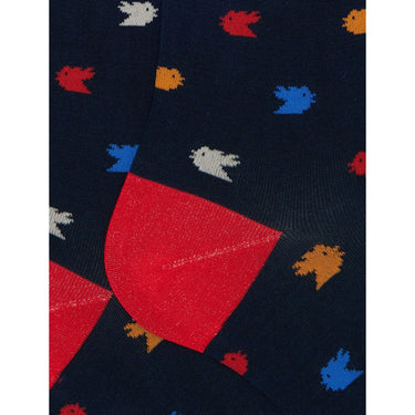 Calze Uomo Gallo - Uomo Lungo Co/Ea Leggerissimo Fantas - Blu