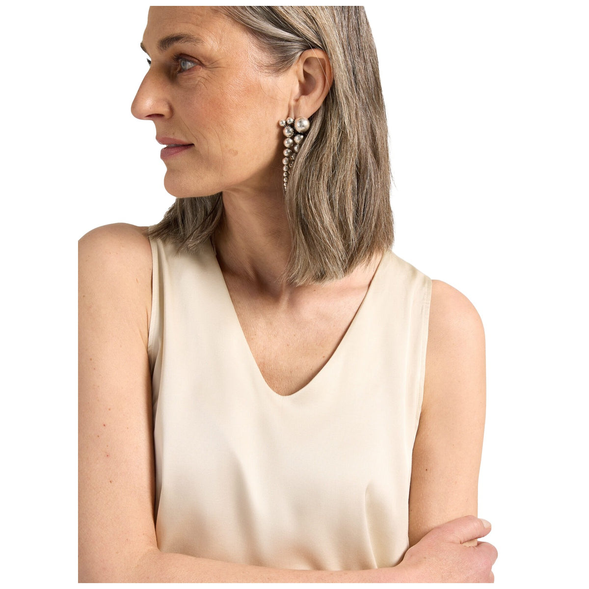 Canotte e top Donna Elena Mirò - Canotta D001P0 - Beige