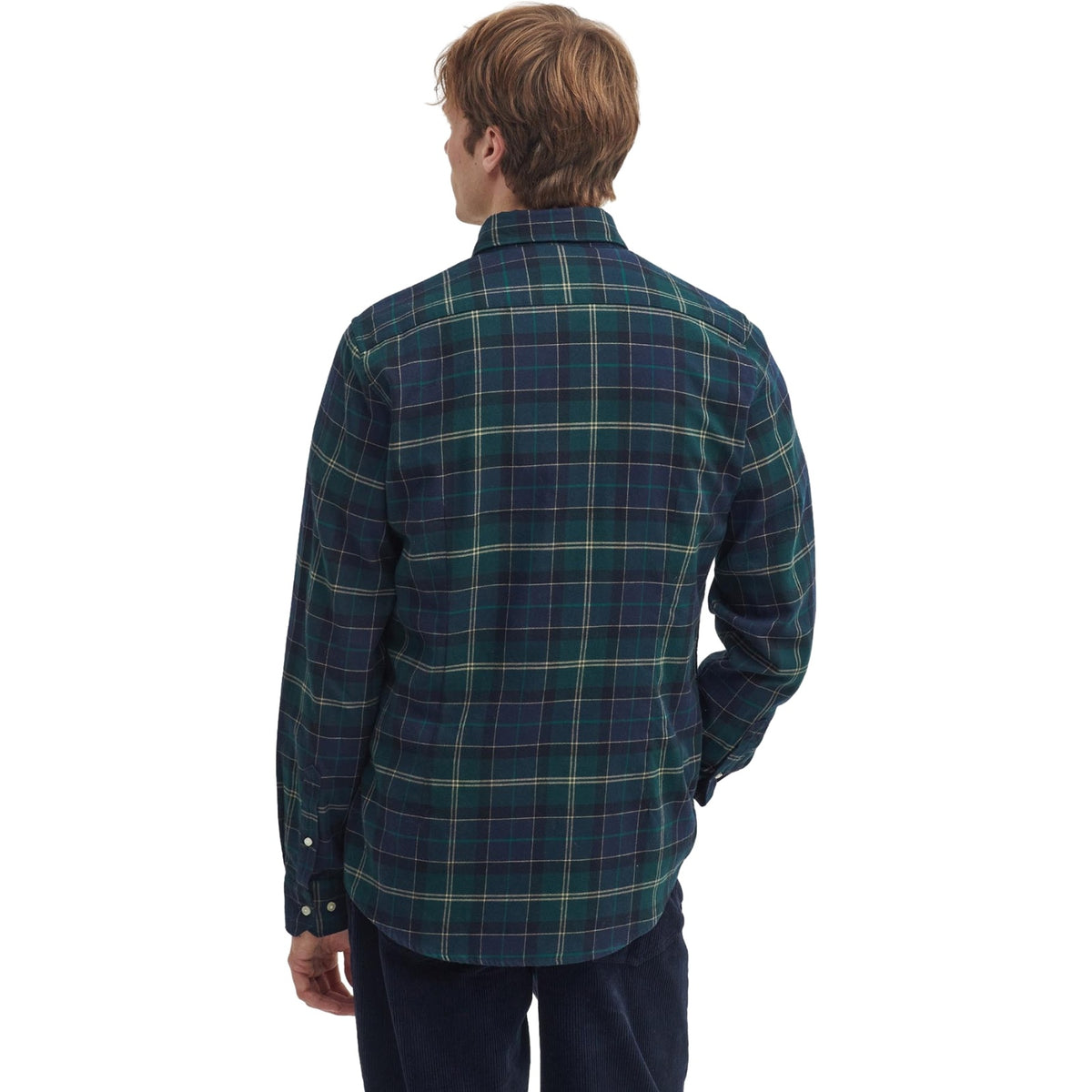 Camicie casual Uomo Barbour - Fortrose Tailored Shirt - Verde