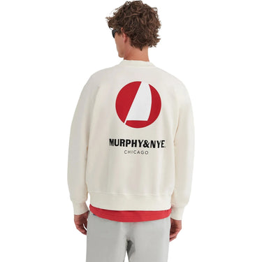 Felpe senza cappuccio Uomo Murphy&Nye - Sheave Sweatshirt - Bianco