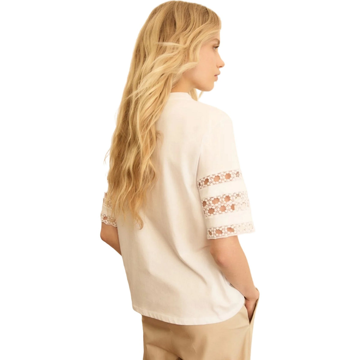T-shirt Donna Emme - T-Shirt - Bianco-Gianni Foti