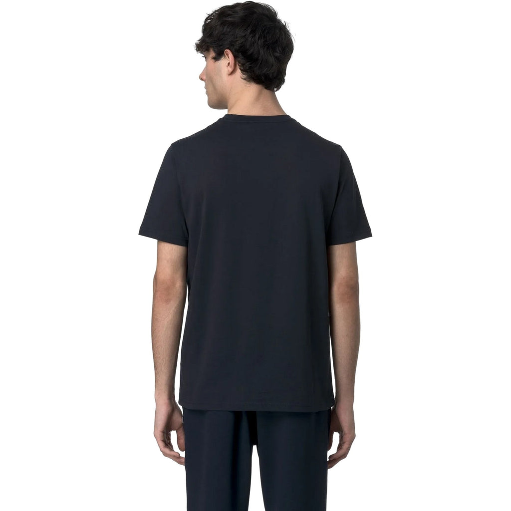 T-shirt Uomo K-Way - Odom Jersey - Blu-Gianni Foti