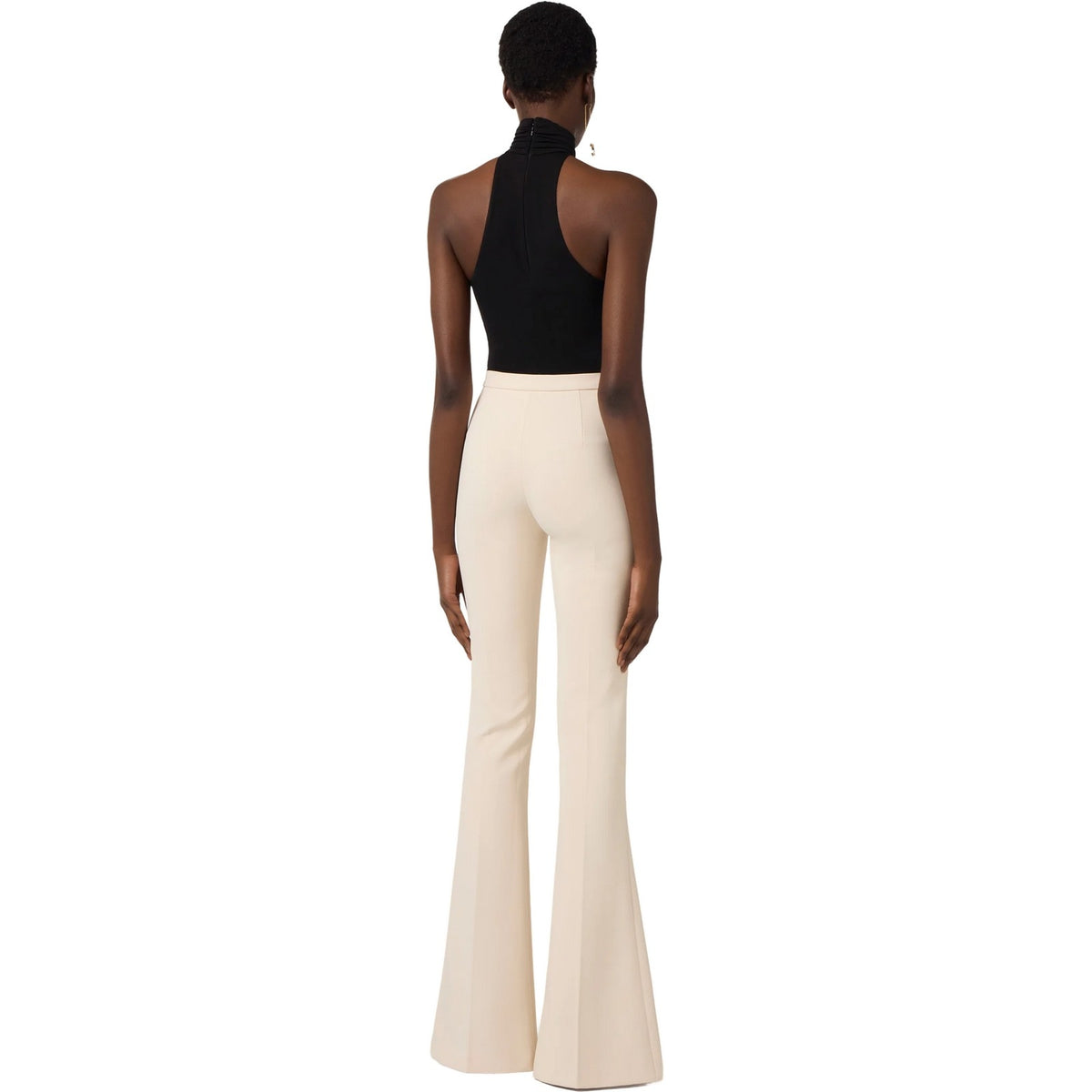 Pantaloni Donna Elisabetta Franchi - Pantalone - Bianco-Gianni Foti