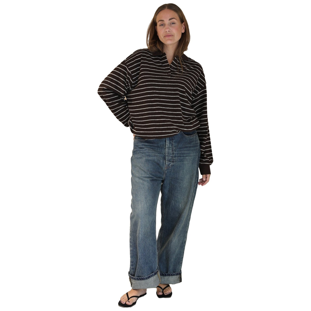 Maglie Donna Eleh - Maglia EFW260185 - Marrone