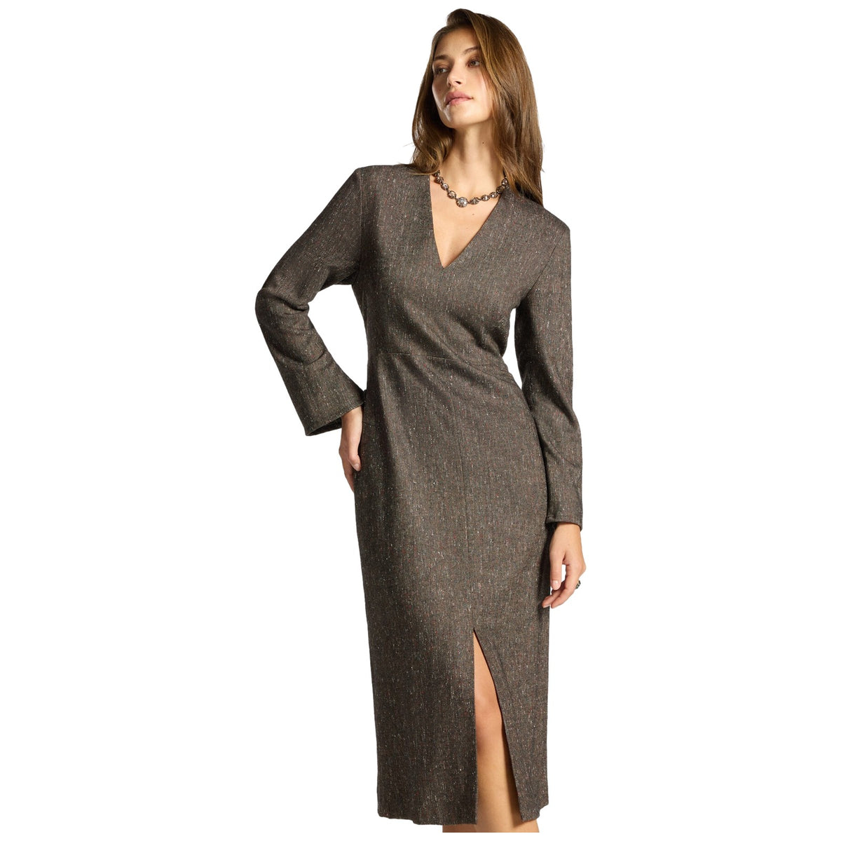 Vestiti casual Donna Elena Mirò - Abito 7047P0 - Marrone